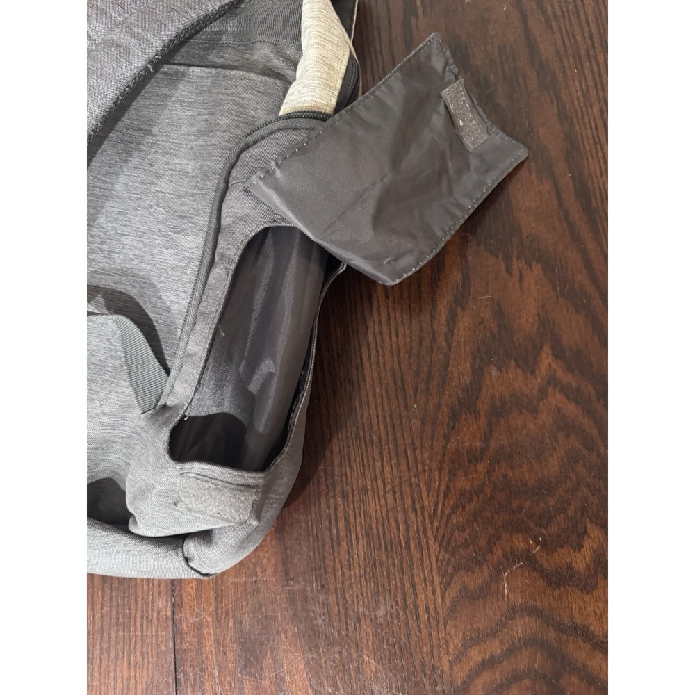 Eddie Bauer Cascade First Adventure Backpack Diaper Bag - Gray Preppy Neutral - Picture 5 of 11